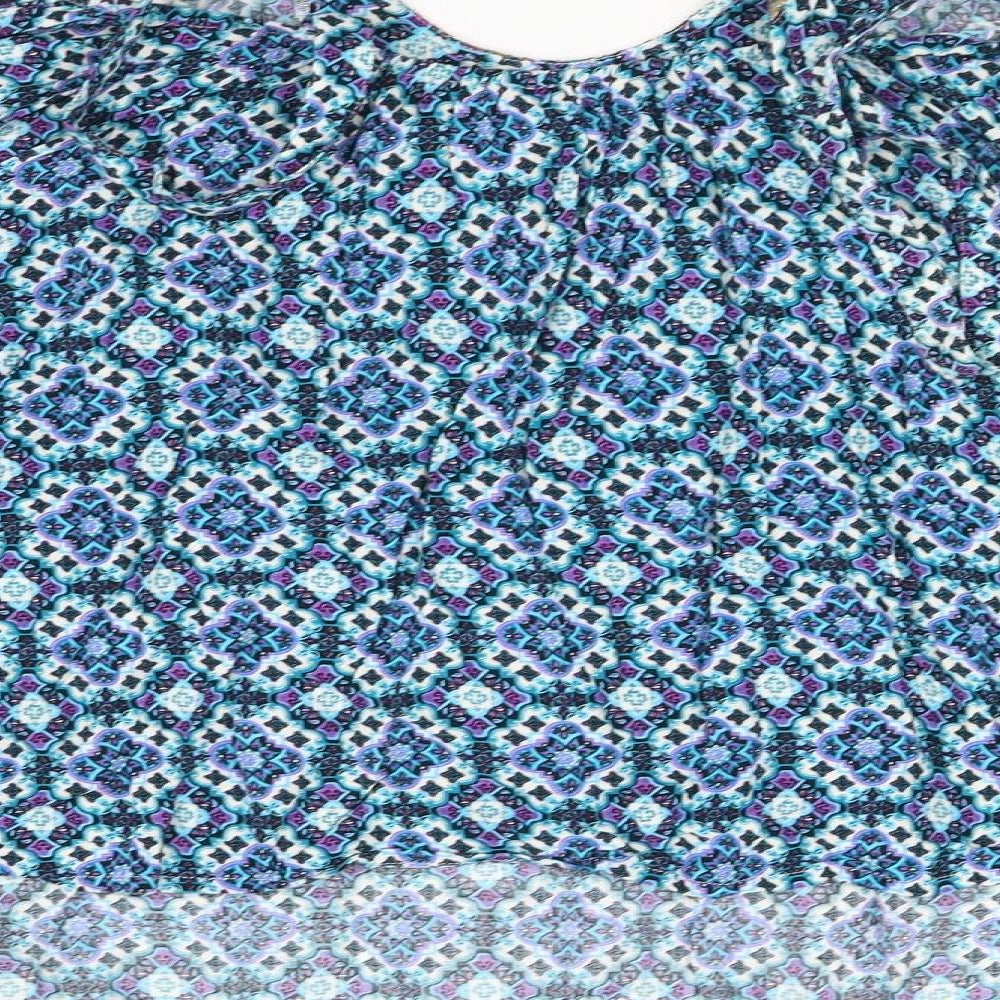 TU Womens Blue   Basic Blouse Size 16
