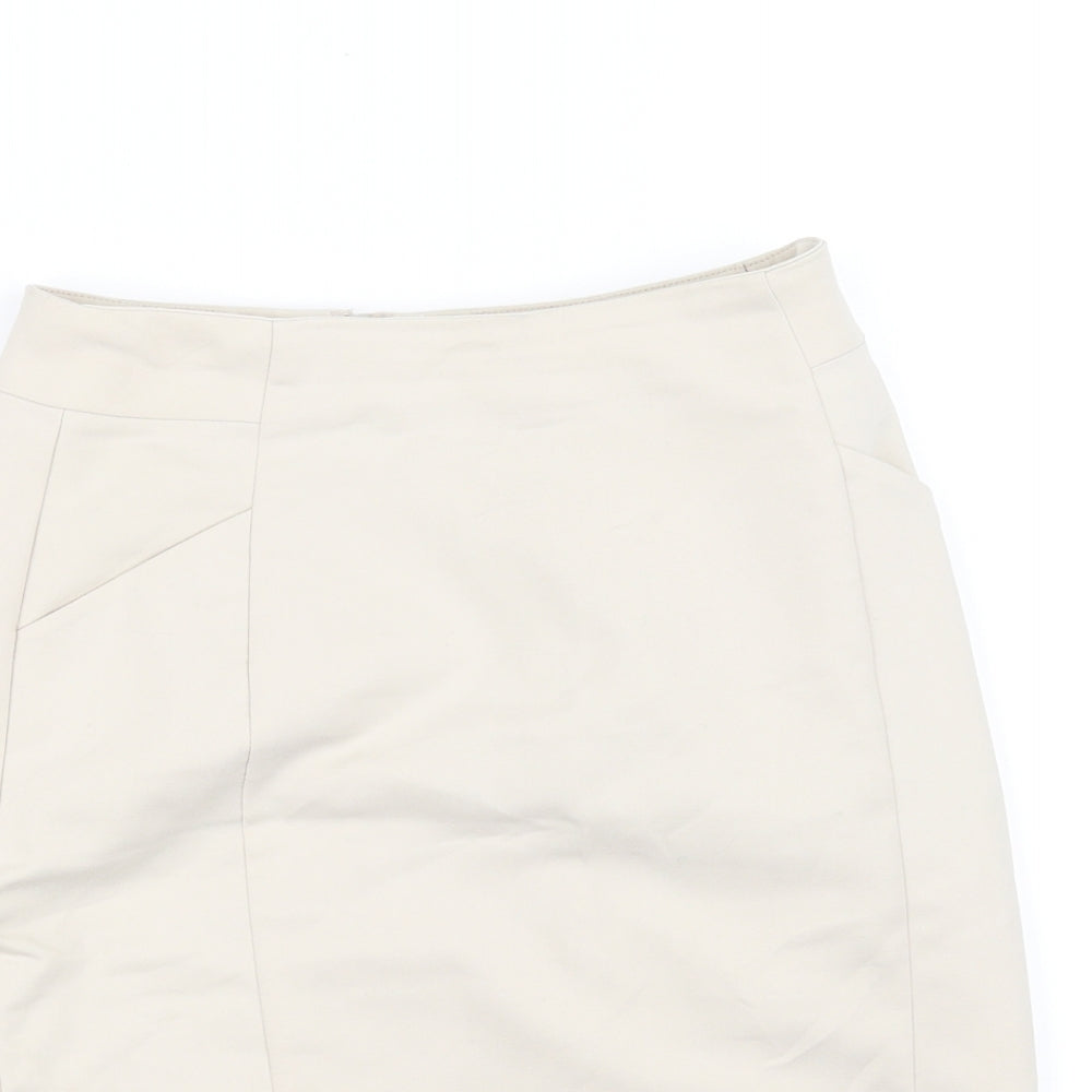 pre worn Womens Beige   Mini Skirt Size S