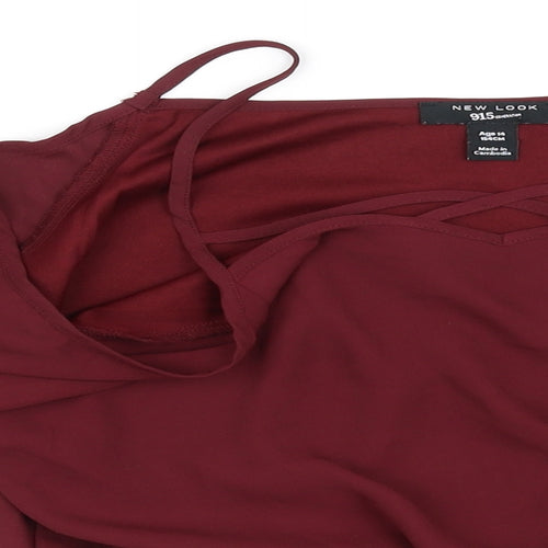 New Look Womens Purple   Basic Blouse Size S