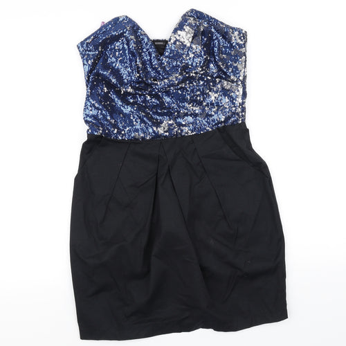 Lipsy Womens Blue   Fit & Flare  Size 10
