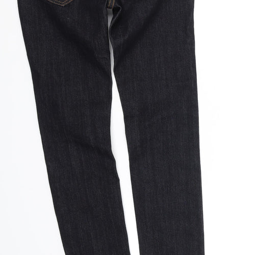 pre worn Mens Black   Straight Jeans Size S L30 in