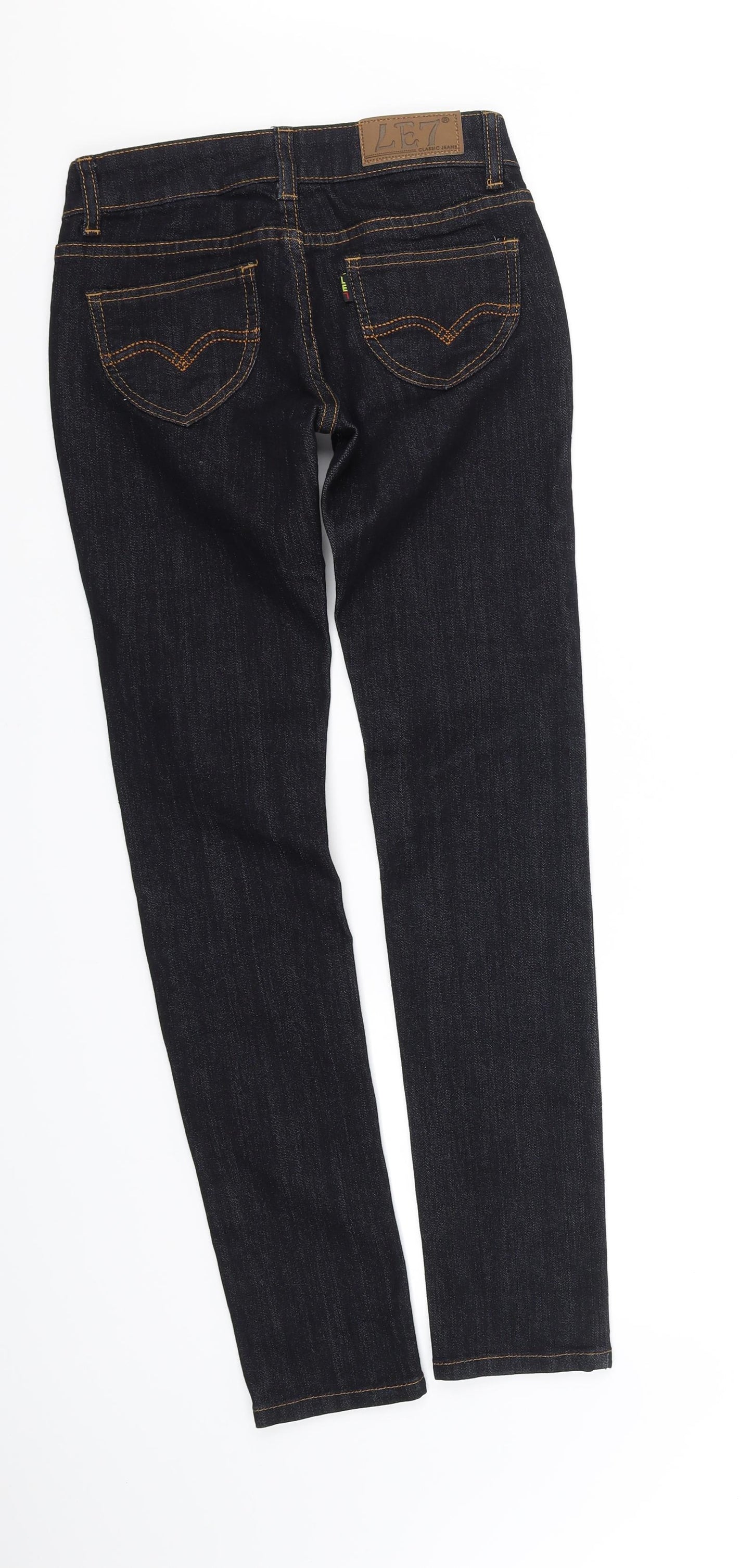 pre worn Mens Black   Straight Jeans Size S L30 in