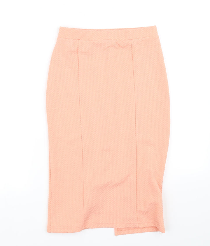 miss slefidge  Womens Orange   Flare Skirt Size 8