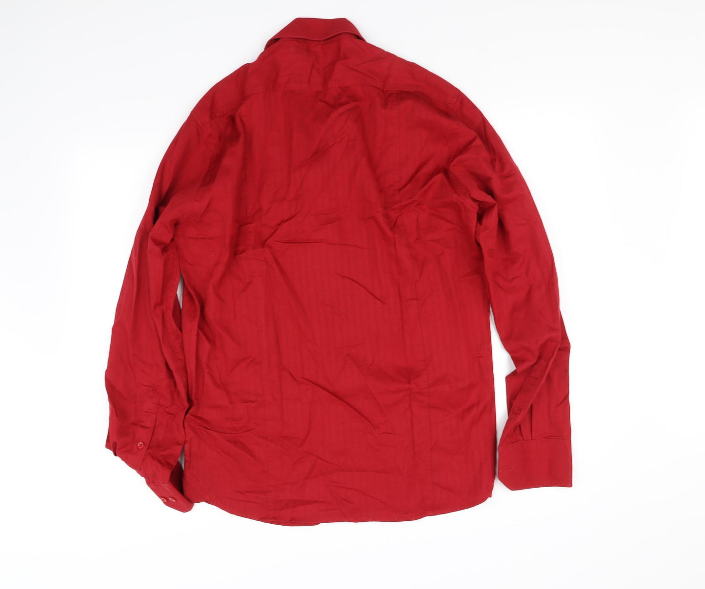 Iceman Mens Red    Button-Up Size L