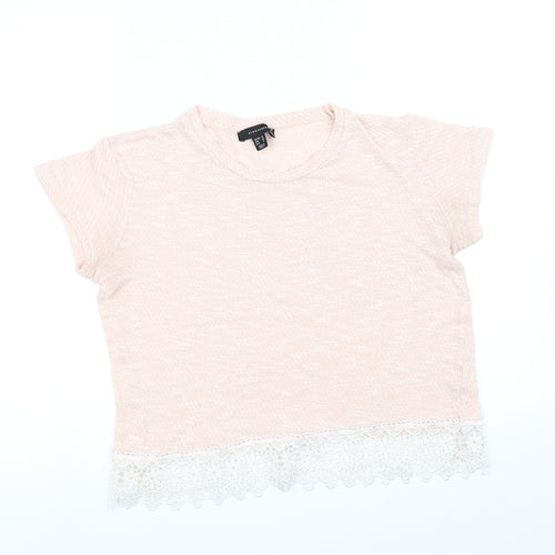 amosphere Womens Pink   Basic T-Shirt Size 12