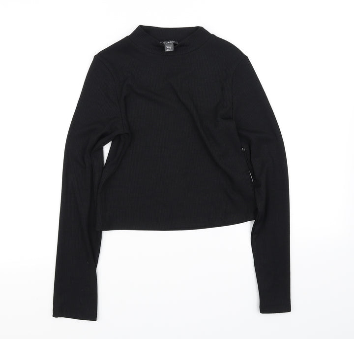 Primark Womens Black Basic Blouse Size S