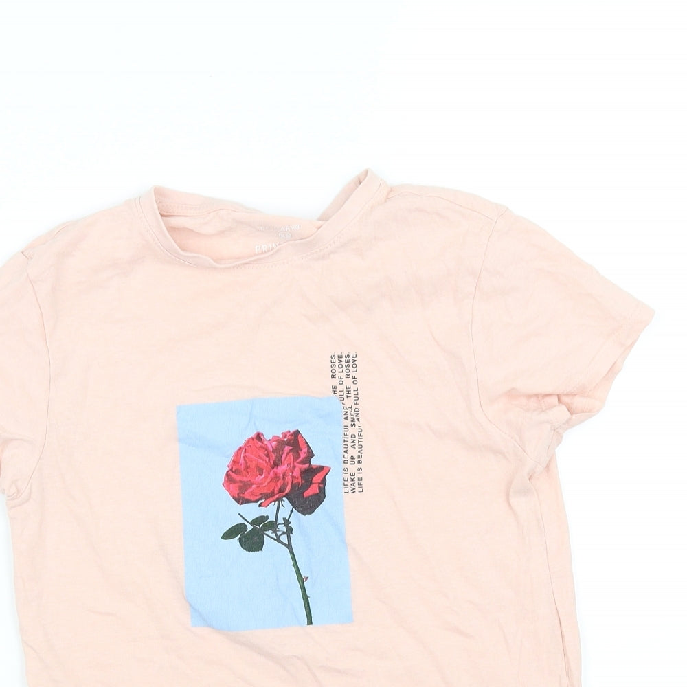 Primark Womens Pink   Basic T-Shirt Size XS