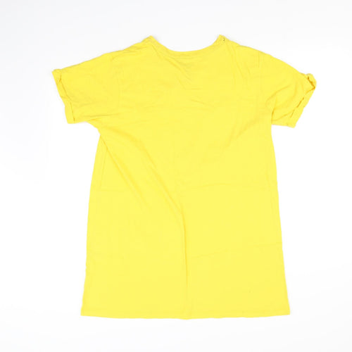 pre worn Womens Yellow   Basic T-Shirt Size XS