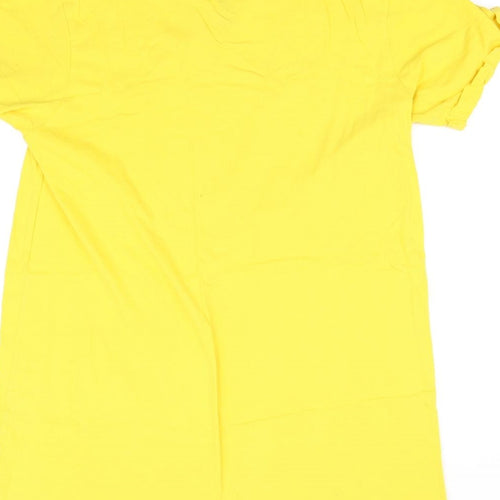 pre worn Womens Yellow   Basic T-Shirt Size XS