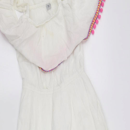 SheIn Girls White   Fit & Flare  Size M
