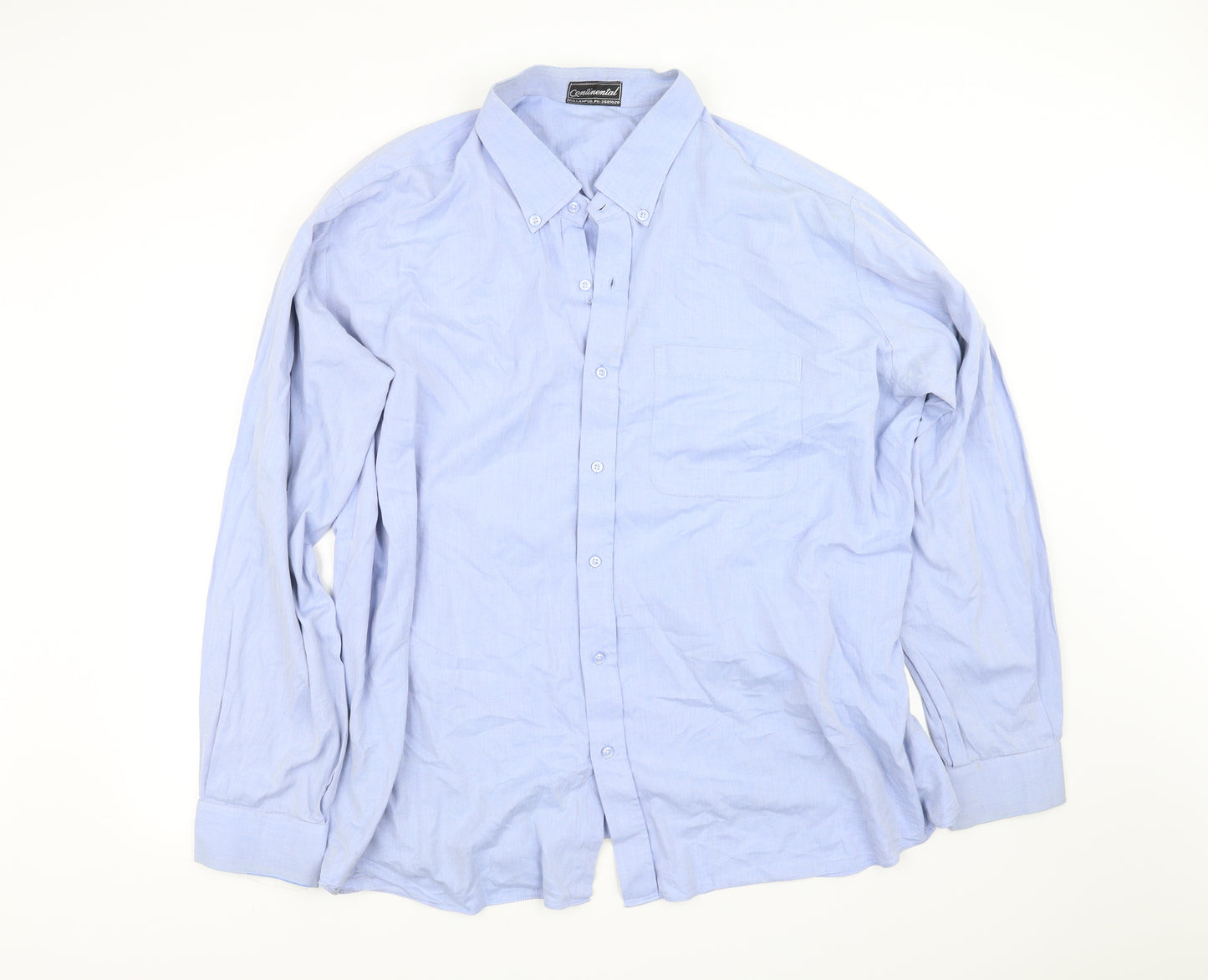 pre worn Womens Blue   Basic Button-Up Size XL
