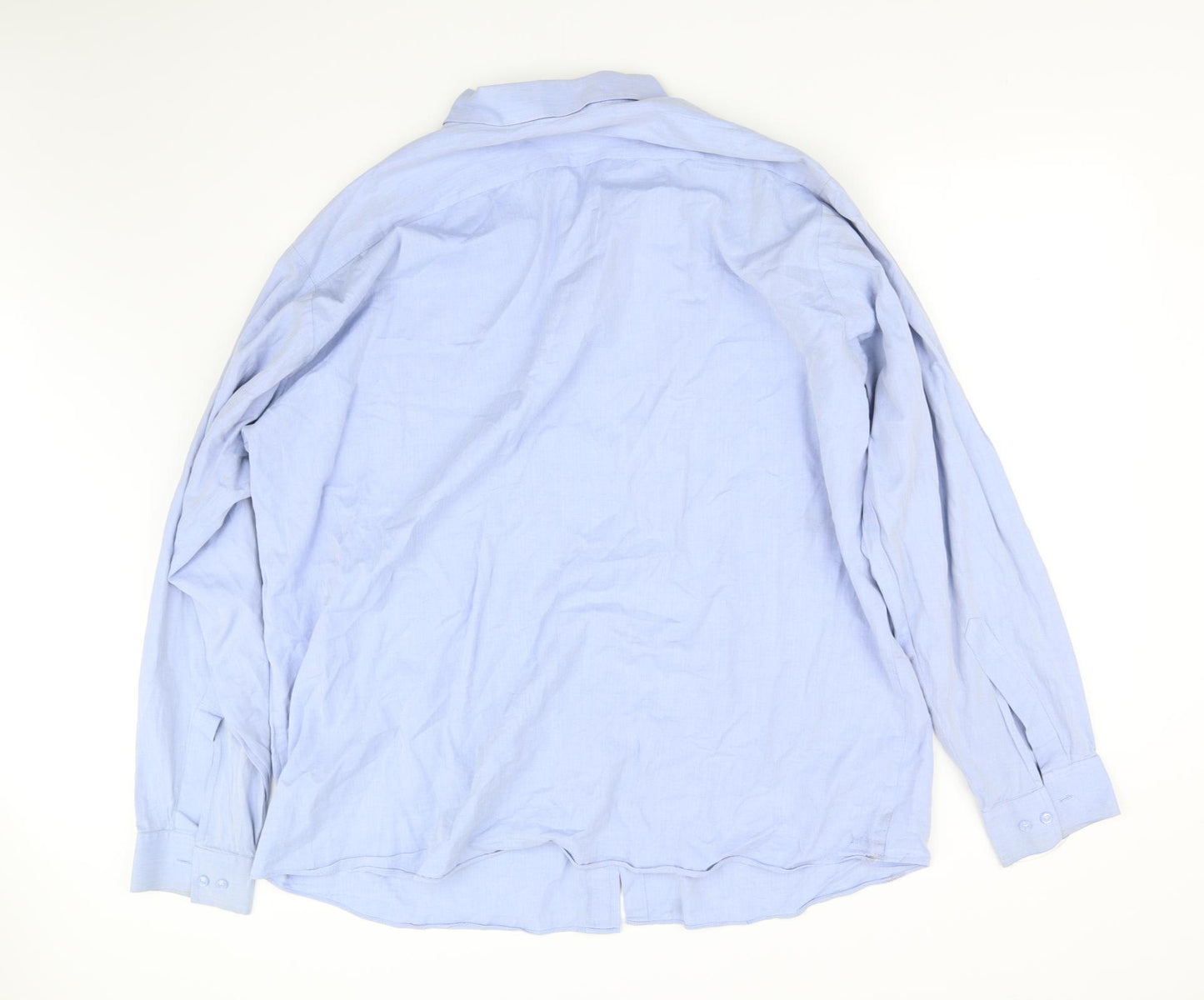 pre worn Womens Blue   Basic Button-Up Size XL
