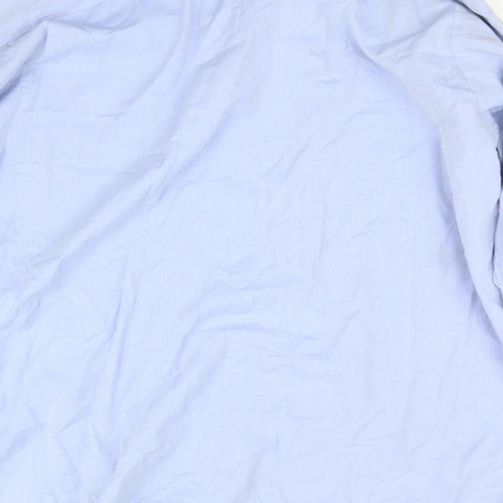 pre worn Womens Blue   Basic Button-Up Size XL