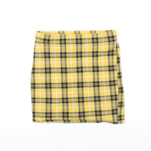 pre worn Girls Yellow   Cut-Off Shorts Size 12-13 Years