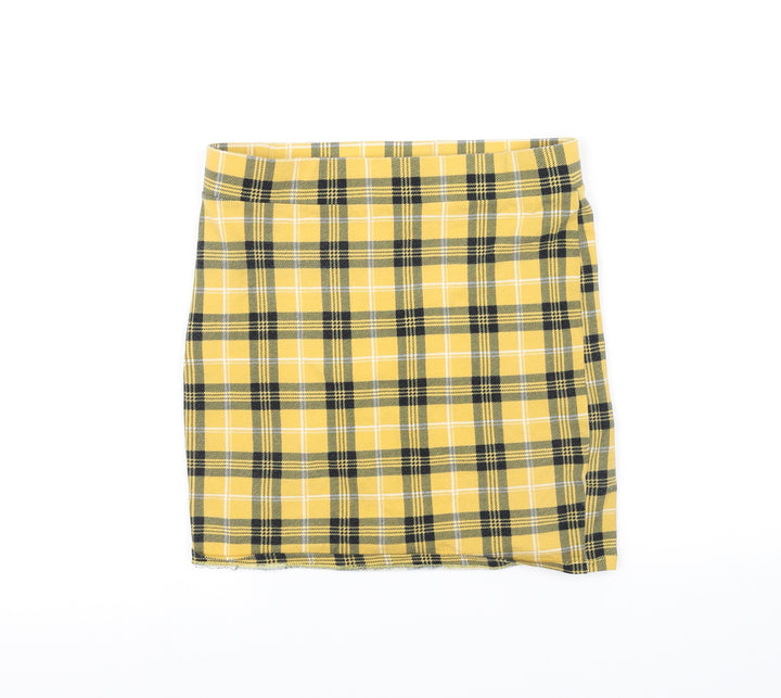 pre worn Girls Yellow   Cut-Off Shorts Size 12-13 Years