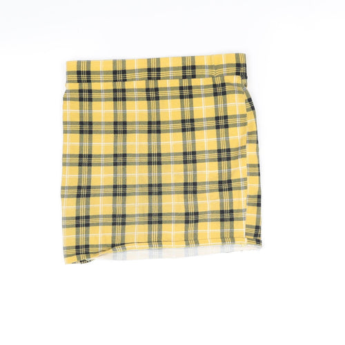 pre worn Girls Yellow   Cut-Off Shorts Size 12-13 Years