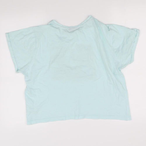 friends Womens Blue   Basic T-Shirt Size L