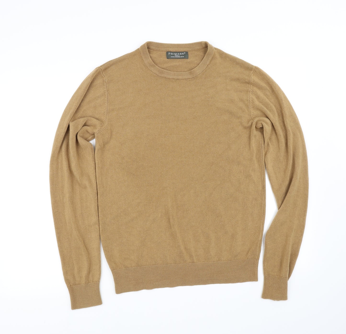 Primark Womens Beige   Basic T-Shirt Size S