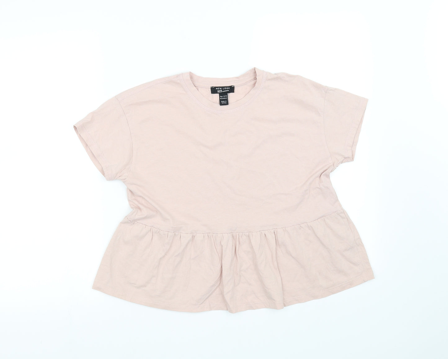 New Look Womens Pink   Basic T-Shirt Size 12