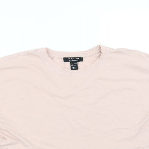 New Look Womens Pink   Basic T-Shirt Size 12