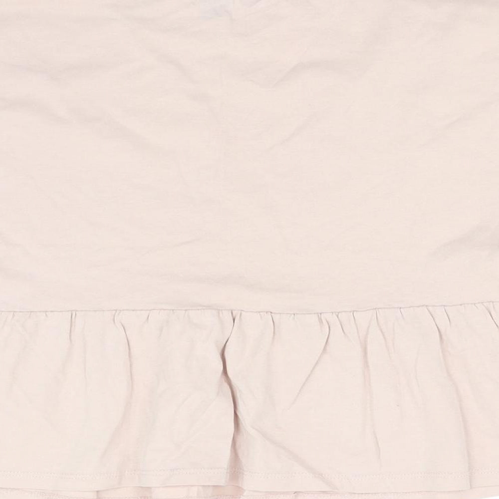 New Look Womens Pink   Basic T-Shirt Size 12