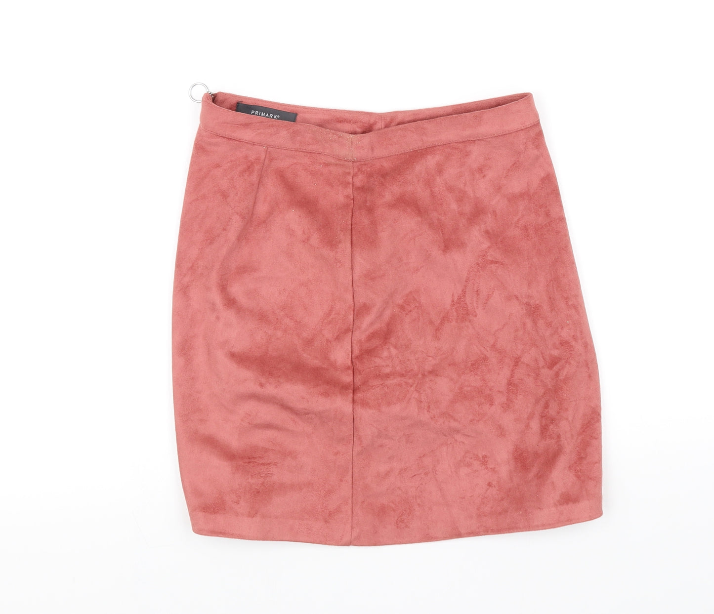 Primark Girls Orange   Mini Skirt Size 8 Years