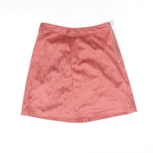 Primark Girls Orange   Mini Skirt Size 8 Years