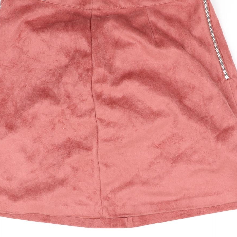 Primark Girls Orange   Mini Skirt Size 8 Years