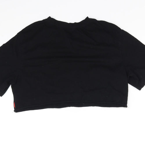 SheIn Girls Black   Basic T-Shirt Size S