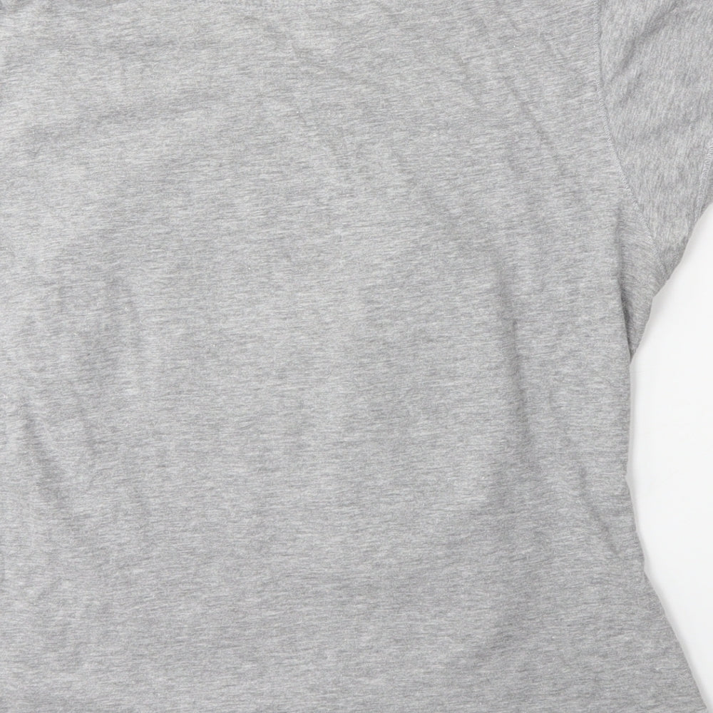 Atmosphere Womens Grey   Basic T-Shirt Size 14  - Amsterdam