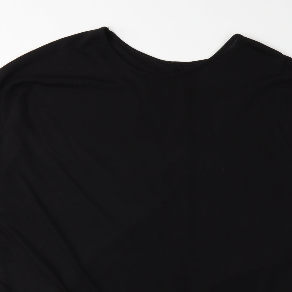 Preworn Womens Black   Pullover Jumper One Size