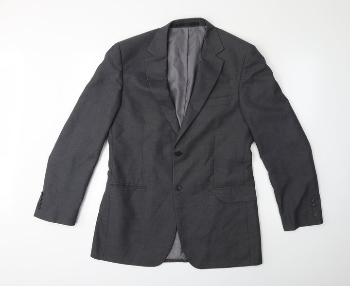 Marks and Spencer Mens Grey Jacket Suit Jacket Size 40