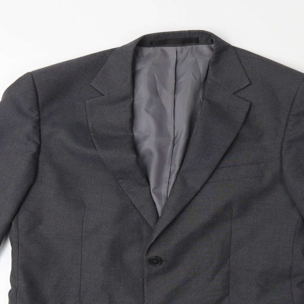 Marks and Spencer Mens Grey   Jacket Suit Jacket Size 40