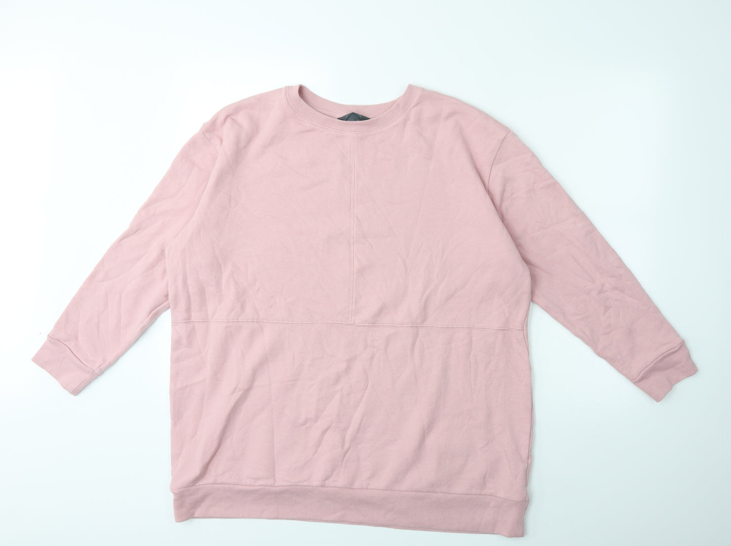 Marks and Spencer Womens Pink   Pullover Sweatshirt Size 18