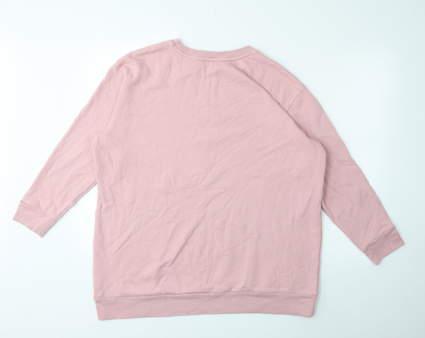 Marks and Spencer Womens Pink   Pullover Sweatshirt Size 18