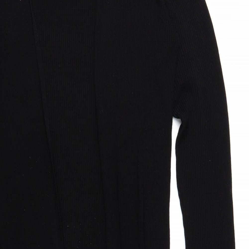 Marks and Spencer Womens Black   Cardigan Jumper Size 14