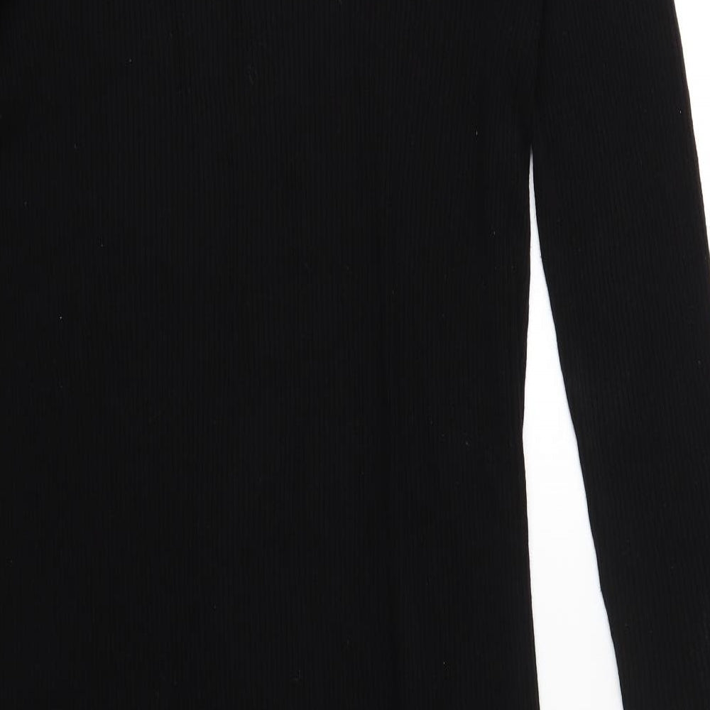 Marks and Spencer Womens Black   Cardigan Jumper Size 14
