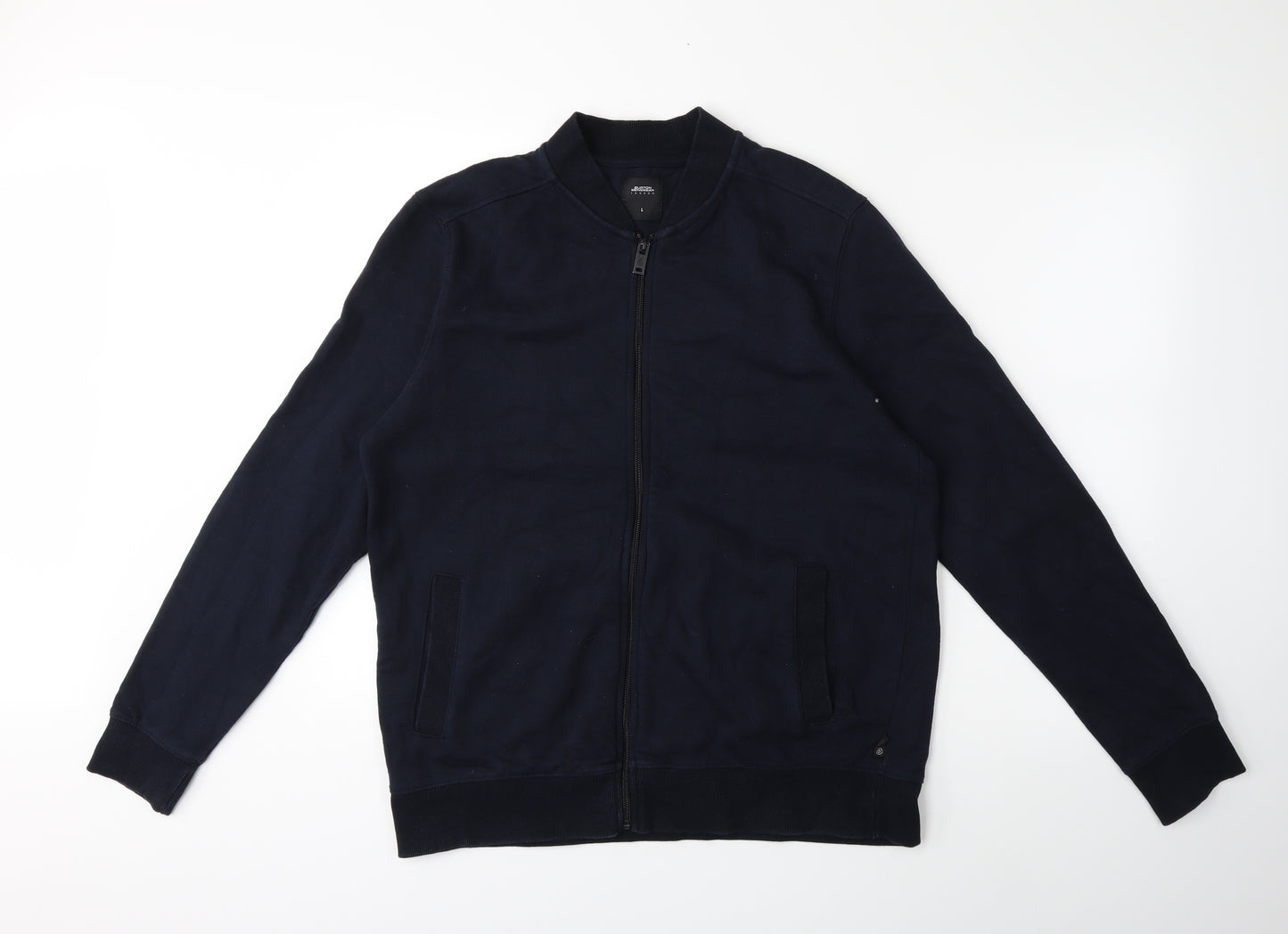 Burton Mens Blue   Bomber Jacket Coat Size L