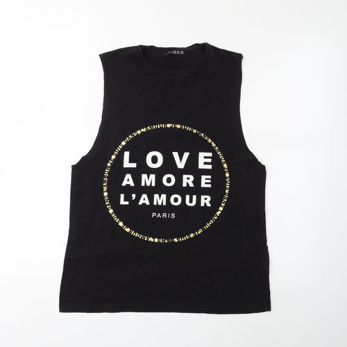 Atmosphere Womens Black   Basic Tank Size 14