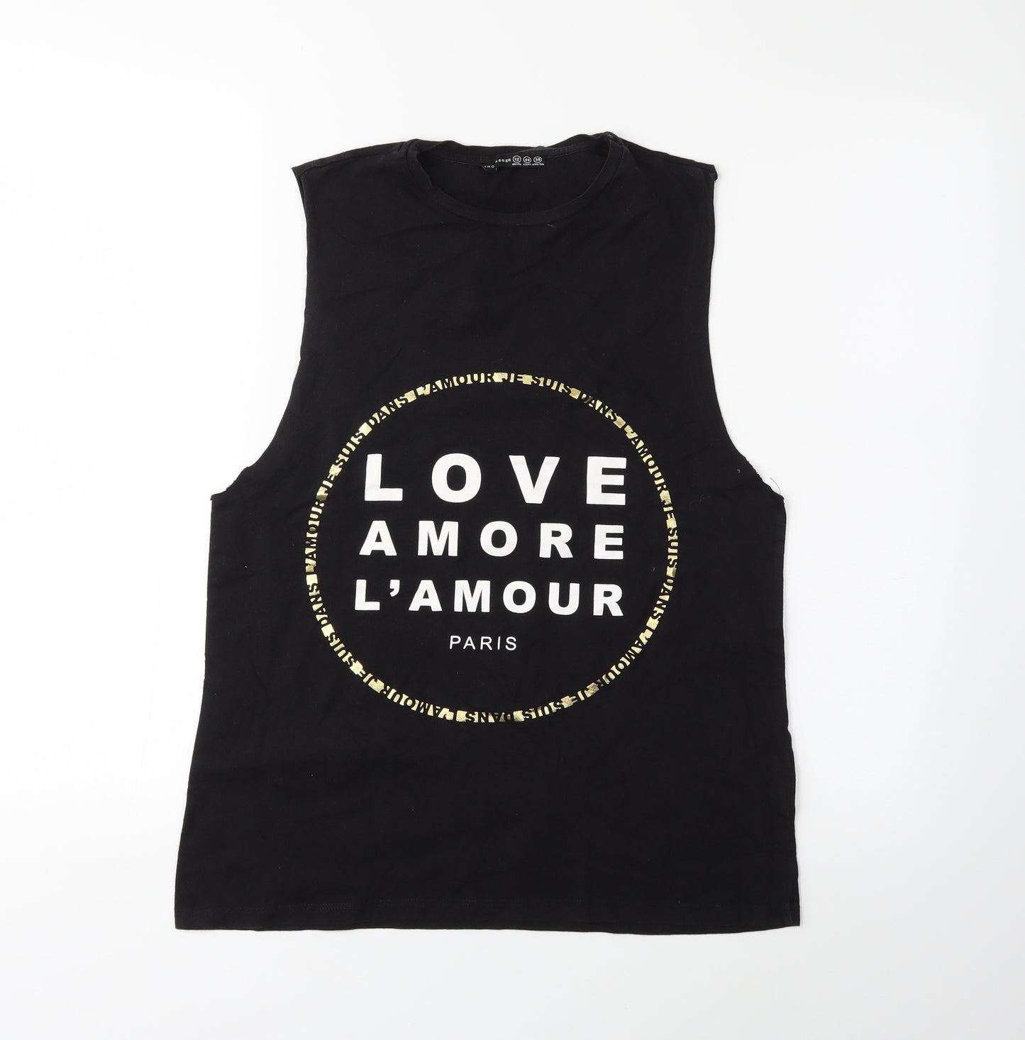 Atmosphere Womens Black   Basic Tank Size 14