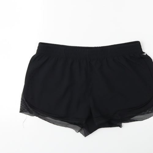 Fabletics Womens Black   Cut-Off Shorts Size S