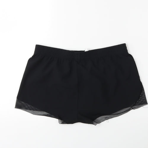 Fabletics Womens Black   Cut-Off Shorts Size S