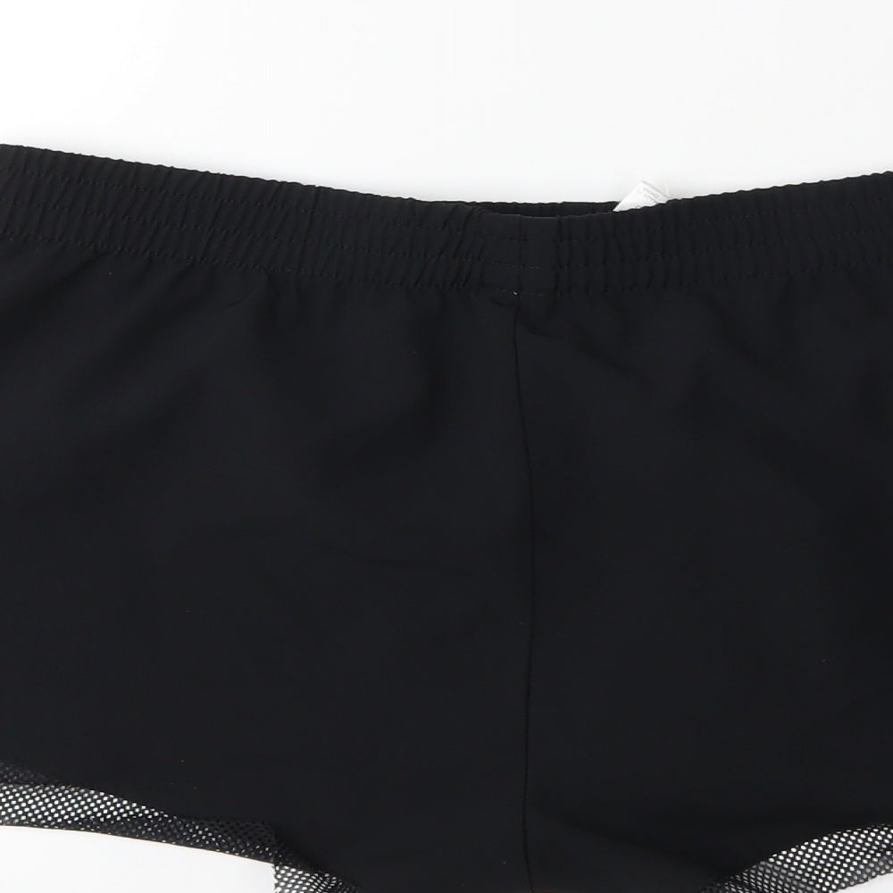 Fabletics Womens Black   Cut-Off Shorts Size S