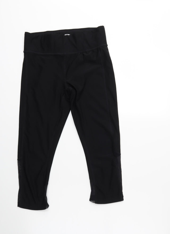 athletic wear Womens Black   Compression Leggings Size S L23 in