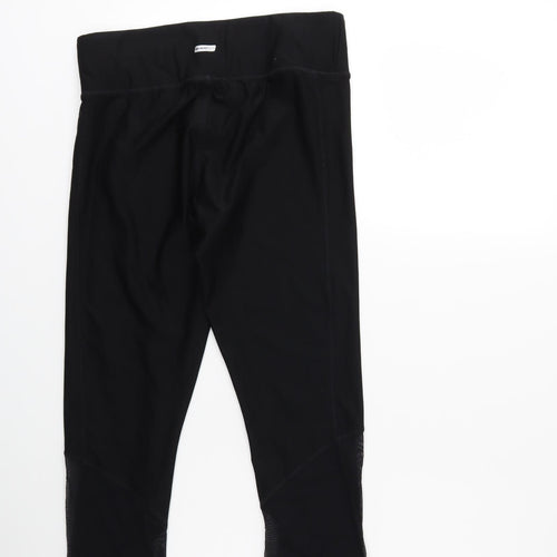 athletic wear Womens Black   Compression Leggings Size S L23 in