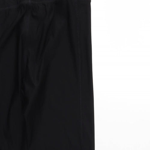 athletic wear Womens Black   Compression Leggings Size S L23 in