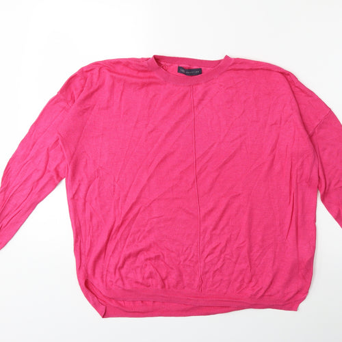 Marks and Spencer Womens Pink  Knit Pullover Jumper Size L