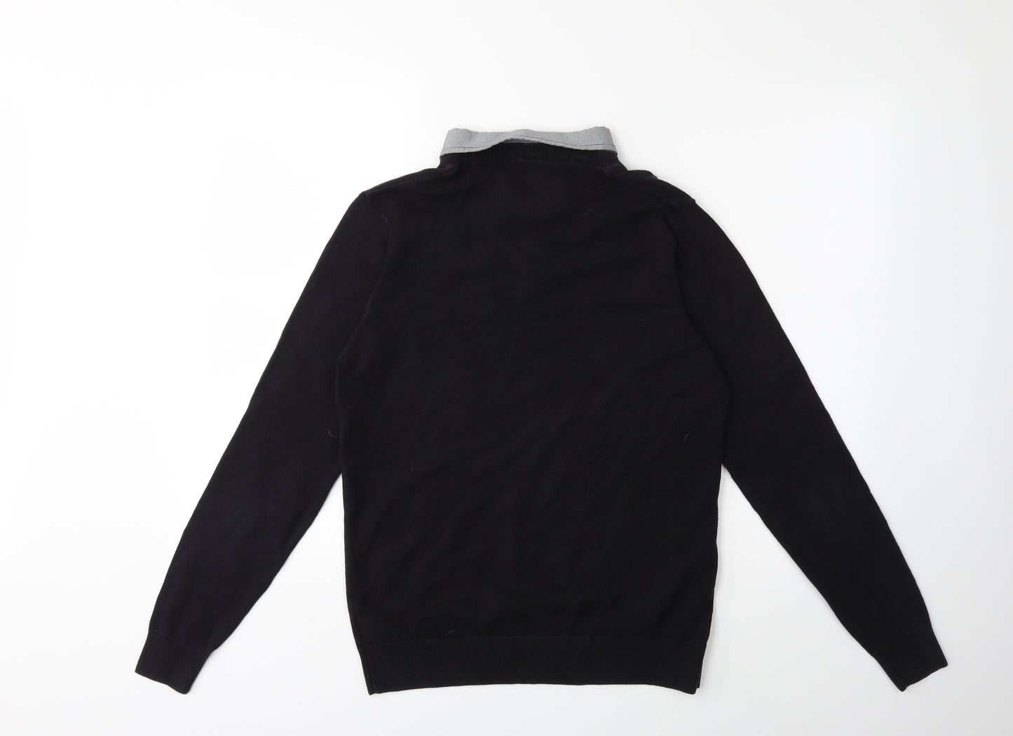 NEXT Mens Blue  Knit Pullover Jumper Size S