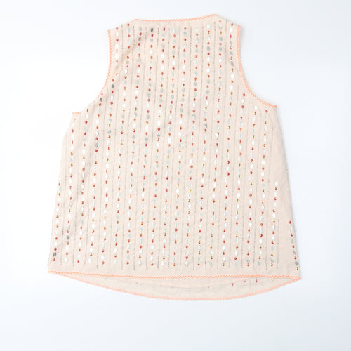 Marks and Spencer Womens Pink   Basic T-Shirt Size 16