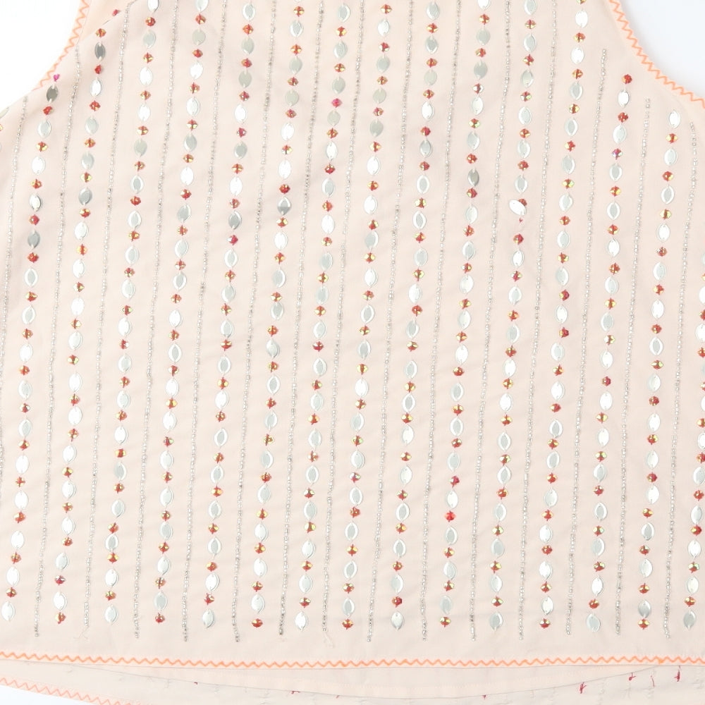 Marks and Spencer Womens Pink   Basic T-Shirt Size 16